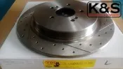 ● 凱興國際● 全新YDL原廠規格打孔通風劃線碟盤 LUXGEN 納智捷 09~年 U7 後盤單片336mm單