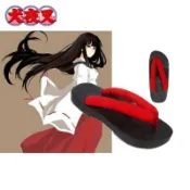 桔梗木屐動漫犬夜叉COSPLAY服裝鞋桔梗COS和服涼拖日本正統巫女服