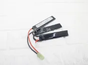 台南 武星級 11.1V 鋰電池 三片式 ( 鋰鐵充電電池EBB AEG 電動槍AR步槍M4後托BB槍BB彈玩具槍T91