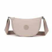 全球選品1館 生活百貨 牛津布單肩斜後背包女士休閒時尚防水尼龍旅遊包餃子包帆布媽咪包