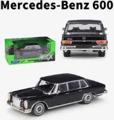 阿莎力 1/24 WELLY 賓士 S600 BENZ 合金車 1:24 1963