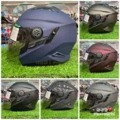 【帽帽龍】ZEUS瑞獅 ZS-613B 613B 多色 內襯全可拆洗 機能性滿載 九合一多功能帽 雙鏡片 可裝下巴