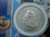 ☆豐臣館☆1964年英屬南非銀幣☆羚羊動物