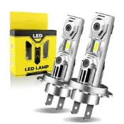 1個H7 LED汽車大燈燈泡 霧燈 適用寶馬 E46 E90 E60 F30 E84 320i E87 F20 E39