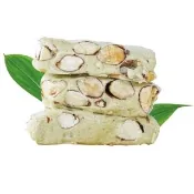 【甜園】麻芛牛軋糖 200gx1包(法式手工製作 牛軋糖 堅果 伴手禮 台中必買伴手禮)