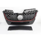JD汽車精品 高爾夫 GOLF 5代 GTI 樣式 05 06 07 08 水箱護罩 水箱罩 烤漆亮黑 品質優