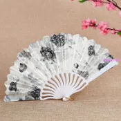 C位平空扇中國風扇子舞蹈扇詠春扇塑膠扇歐式扇摺疊扇摺扇