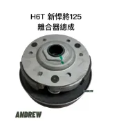 H6T 三陽 新悍將125 離合器總成（離合器+大彈簧+開閉盤）【安德魯ANDREW】台中采鑽公司貨