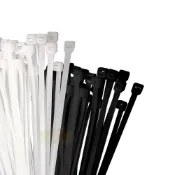 (店+)《附發票》尼龍束帶  綁線 捆線帶 1包100pcs 2.5mm/3.6mm/4.8mm  顏色:黑、白  綁帶 紮線帶