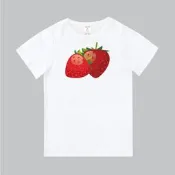 T365 MIT 親子裝 T恤 童裝 情侶裝 T-shirt 短T 短袖 水果 FRUIT 草莓 strawberry