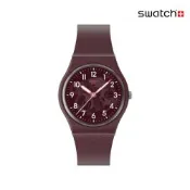 Swatch THRU THE CROWN GLASS 經典手錶/男錶/女錶/瑞士製造 SO28R115 (34mm)