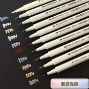 🔥小紅書推薦🔥螢光筆 麥克筆 手帳筆 珠光金屬油漆筆軟筆頭 水彩筆 馬克筆 點點筆 曲線筆 幾號筆 手帳螢光筆 ZI