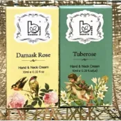 【Bonnie House 植享家】（大馬士革玫瑰）（極緻純淨香水百合）精油香氛保濕護手霜 手部頸部保養 滋潤修護精華