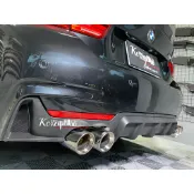 Kc汽車部品 BMW F32 F33 F36 [MP款] 後下巴 PP 素材 4出 雙邊雙出 420 428 430