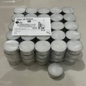 IKEA小臘燭 宜家小蠟燭 現貨 一顆可燃約4H 20入/50入/100入