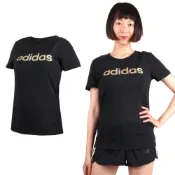 adidas 愛迪達 Climalite 男款運動短T 吸濕排汗 快乾透氣短袖上衣 健身跑步訓練圓領T 恆溫舒適 黑色短袖 DM5347