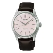 大高雄鐘錶城 seiko SK037 精工錶 Presage 6R51-00G0J(HCC003J1) 光澤絲綢面盤機械腕錶 櫻色粉 38mm｜樂天領券現折★全館特惠中★指定刷卡回饋10%