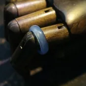 天然冰種玉髓戒指藍冰種玉石素戒圈