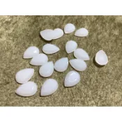 無孔 蛋白色 透白 14mm 塑料 水滴 水滴鑽 平底鑽 配件 髮飾 髮束 平底 戒面 貼片 $5/5顆