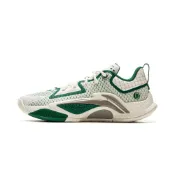 (店+)【LI-NING 李寧】ABFV023-3 LiNing李寧 反伍追獵1 耐磨抓地 穩定支撐 緩震抗扭 減震防滑包裹性輕便回彈 低幫 外場實戰籃球鞋 男款 米綠色