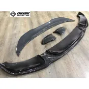 [ 馬斯克車庫 ] BMW 寶馬 F10 F11 M-TECH 前保專用 H款下巴  尾翼 後視鏡 三件組