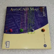 三和電腦配件店 AutoCAD Map 日文版 正版光碟 全新未拆封 專業製圖軟體 設計師必備 工程繪圖工具 建築製【微軟批發零售】