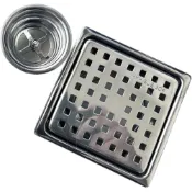 (店+)DIY合作社   HYH 地板落水頭 10*10 集水槽 1吋半 2吋 防臭 防蟑 水門 (HYH) (方孔)