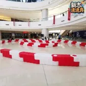 碰碰車卡丁車賽道水馬跑道護欄圍欄遊樂場防撞條圍擋安全防護欄