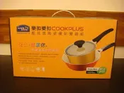 樂扣樂扣 COOKPLUS 酷菲偲陶瓷繽彩雙鍋組 加蓋 單柄鍋 與 炒鍋 湯鍋  鍋具組