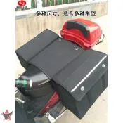 台灣現貨【當天出貨】機車尾包 騎士後座包 重機後座包 黑色帆布駝包機車包側邊掛包馱包電動車後座挎包尾政工具包  露天市集