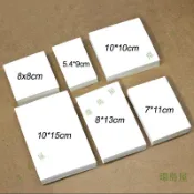 💚環島百貨💚【8091人】硬質空白卡紙學習識字單詞diy塗鴉手繪留言卡拚貼手繪明信片定製