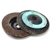 平面砂布輪 4吋 氧化鋁 砂布輪 塑膠蓋 百葉輪 拋光輪 台灣現貨【AQ205】