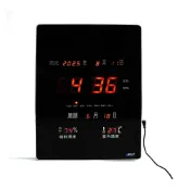 (店+)930-LED2939A 萬年曆時鐘 電子掛鐘 靜音時鐘 數位時鐘 鬧鐘西元 電子時鐘 LED直式電子鐘 萬年曆電子鐘