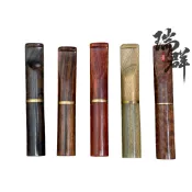 【瑞群煙具】台灣現貨附發票火速發貨 天然實木濾嘴 檀木濾嘴 木頭濾嘴 大象丹尼古特濾芯 過濾焦油 扁嘴濾嘴