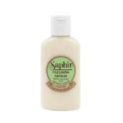 (店+)【糊塗鞋匠】 優質鞋材 K163 法國SAPHIR皮革溫和清潔乳125ml 1瓶 萬用皮革清潔乳液 皮革乳液