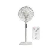 【KINYO】14吋微電腦遙控直立循環電風扇/AC循環扇  附無線遙控器/3檔風速/定時/適用4-10坪空間 (ACF-1138)