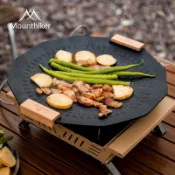 台中現貨|山之客Mountainhiker|麥飯石不沾煎烤盤|BBQ煎烤盤|烤肉盤|燒烤盤|鐵板燒|不沾煎盤|露營烤盤