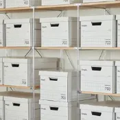 紙質收納箱文件裝書紙箱收納盒加厚帶蓋儲物搬家箱整理紙盒收