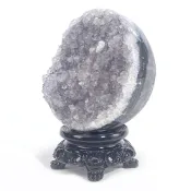 (店+)蕊晶REGENE 星鑽彩晶方解石共生晶球/晶鎮紫水晶、紫晶鎮、水晶球、瑪瑙、水晶消磁、水晶擺飾、避邪、開運招財、風水擺設