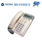昌運監視器 TECOM 東訊 SD-7710E X (替代7710E/DX-9910E) 10鍵顯示型話機
