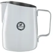 (店+)【Tiamo】Tiamo 1431B 斜口拉花杯450cc尖口-白色(HC7107W)
