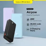 Baseus 倍思 Airpow 20000mAh 行動電源 充電寶