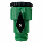 (店+)【蝴蝶衛浴】台灣製造 4分球閥型開關4分6分直通附開關.園藝接頭.水管開關接頭.