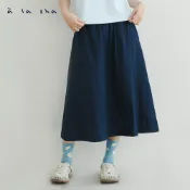 a la sha 點點繡花長圓裙