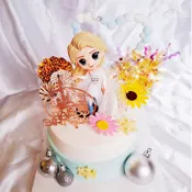 Tower Lucky塔吉｜艾莎蛋糕 生日蛋糕 造型蛋糕 冰雪奇緣蛋糕 幼稚園蛋糕 幼兒園生日 兒童生日 elsa