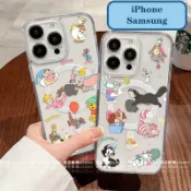 磁吸手機殼 妙妙貓 愛麗絲 硬殼 透明殼 適用 iphone 17 16 15 14 pro max 三星 S25