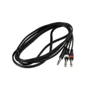 Warwick RockCable TRS (6.3mm) 轉 2X TS (6.3mm) 轉接線材 3公尺
