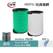 愛濾屋 適用 伊萊克斯 Pure A9系列 PA91-406 PA91-606 HEPA抗菌濾網 抗敏濾芯(含RFID)