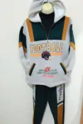 全新　灰綠色帽T休閒裝長袖上衣+長褲（不包含內搭）　【服飾專區】☆流星百寶屋☆
