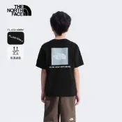 The North Face TEEN NSE BOX LOGO SS TEE GRAPHIC - AP 中大童 短袖上衣 NF0A8GVWJK3